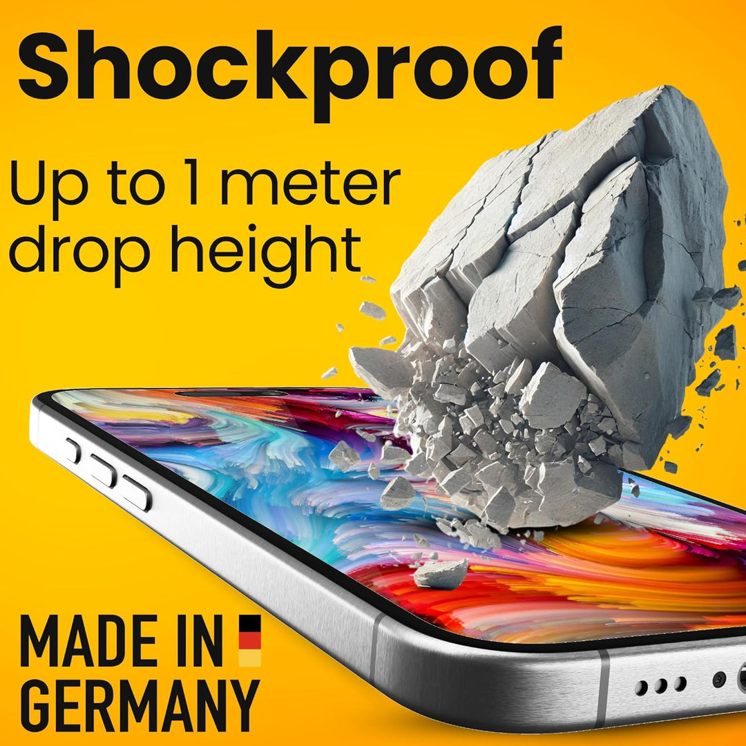 atFoliX Panzerfolie kompatibel mit Huion Kamvas Pro 22 Schutzfolie, entspiegelnde und stossdämpfende