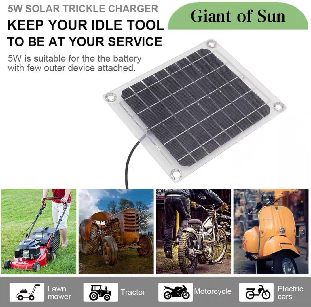 5V 20W Monokristallines Solarpanel, Wasserdichtes Tragbares Solarpanel, USB-Solarpanel-Lademodul für