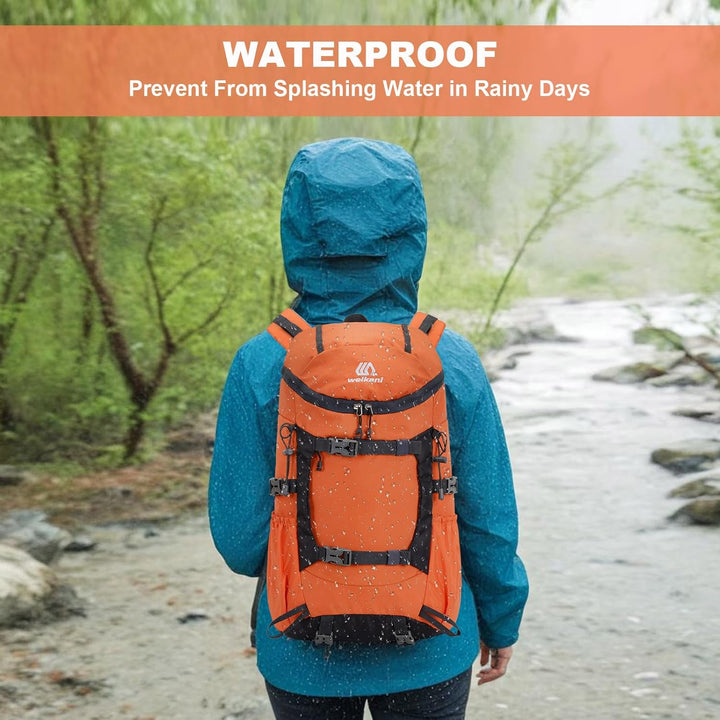 jianyana Wanderrucksack 30L Trekkingrucksack Reiserucksack Wasserdichter Campingrucksack für Wandern