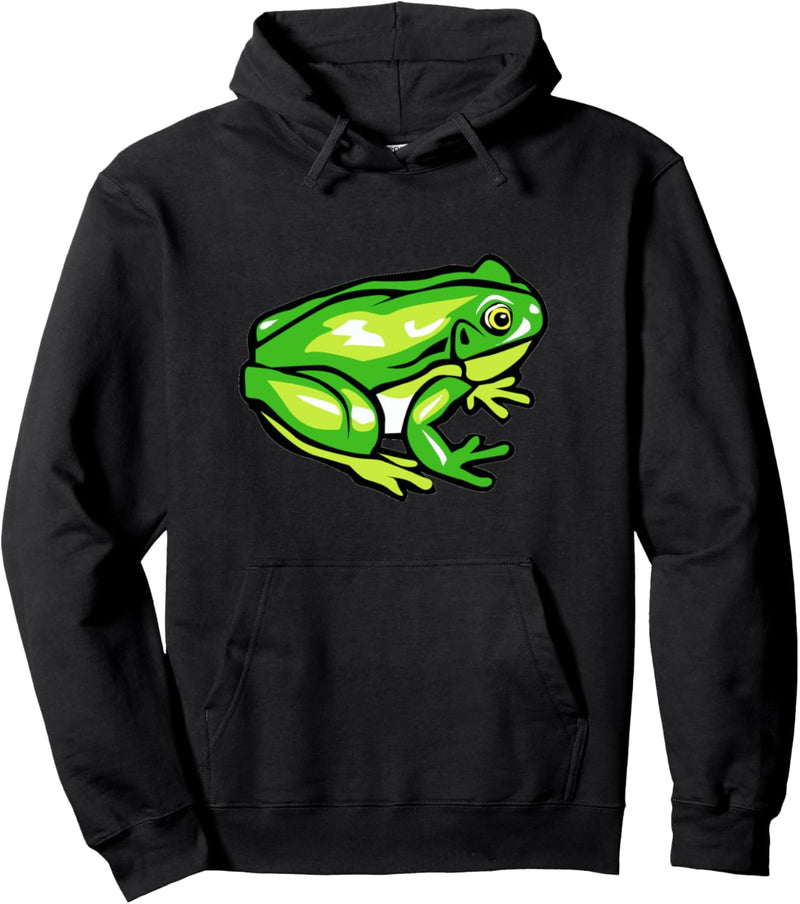 Cartoon Frosch Pullover Hoodie