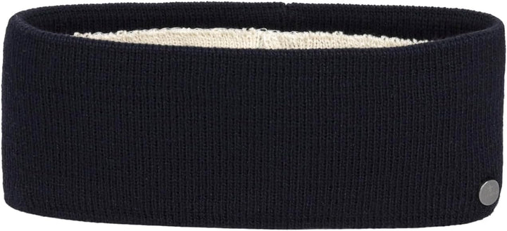LIERYS Classic Mono Stirnband - Ohrenwärmer - Einheitsgrösse - Damen & Herren - Herbst/Winter dunkel