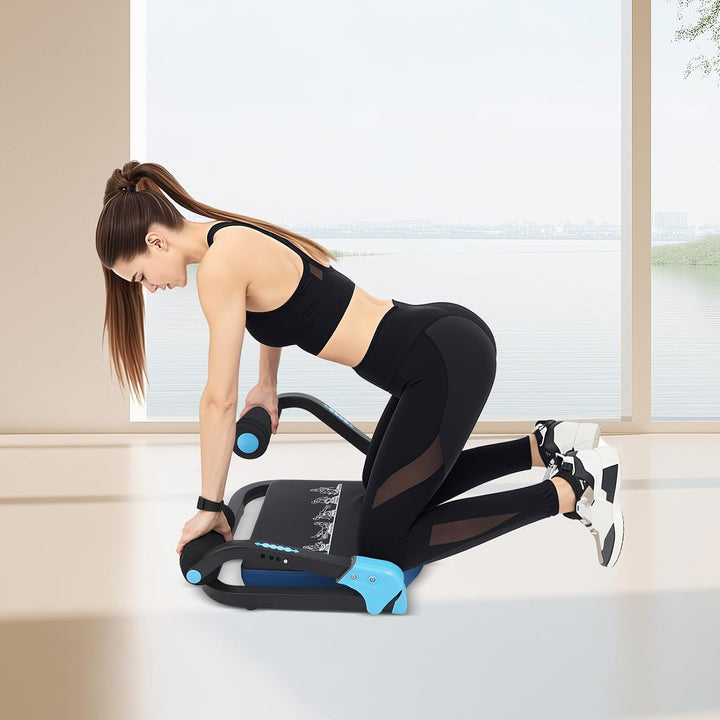 Bauchtrainer Für Zuhause – Mini Bauchmuskeltrainer Mit 3 Intensitätsstufen, Fitnessgerät Für Core-Tr