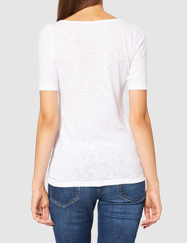 Marc O'Polo Damen 51399 T Shirt S Weiss, S Weiss
