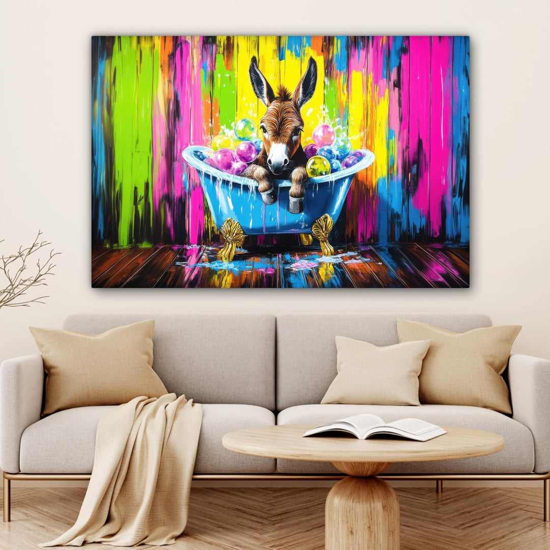 MuchoWow© Leinwandbild Gross 120x80 cm XXL Dekoration Wohnzimmer Bilder Pictures Wall Decoration Liv