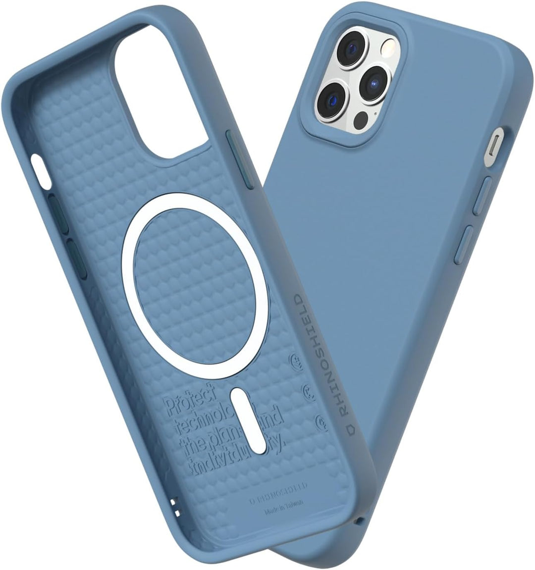 RhinoShield Case kompatibel mit [iPhone 12 Pro Max] | SolidSuit - MagSafe-kompatibel -Stossdämpfende
