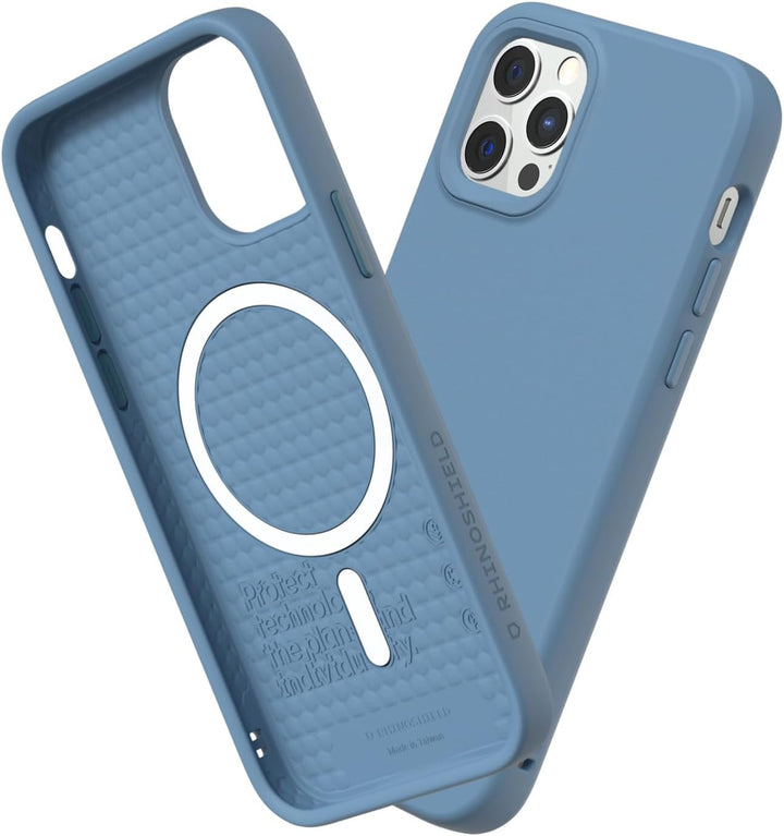 RhinoShield Case kompatibel mit [iPhone 12 Pro Max] | SolidSuit - MagSafe-kompatibel -Stossdämpfende