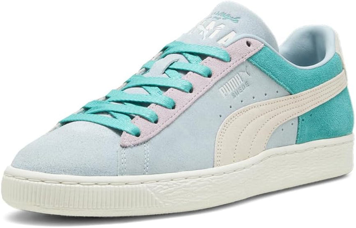 Puma Unisex Suede Classic + Sneaker 42 EU Beige Grün Grau, 42 EU Beige Grün Grau