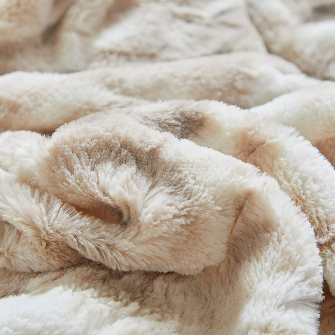 Wajade Kunstfelldecke – Sherpa Schafdecke – Comfort Luxuriöse Flauschige Kuscheldecke – weiche Decke