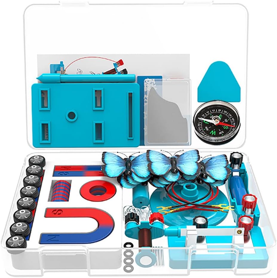 Science Magnets Experiment Set for Kids Elektrizitäts- und Magnetismus-Kit für Studenten Stem Kit Ph