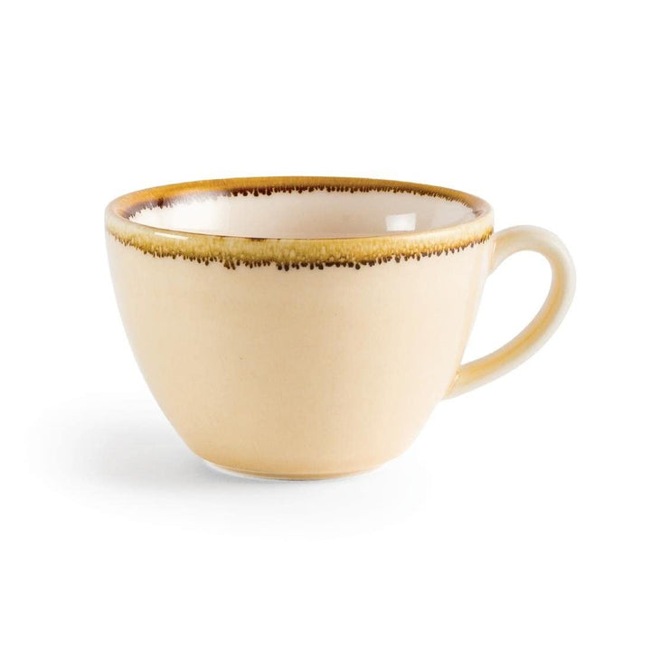 Olympia Kiln Espressountertasse, 115 mm, Kaffee-Serviergeschirr, Bark, 6 Stück 340ml, 340ml