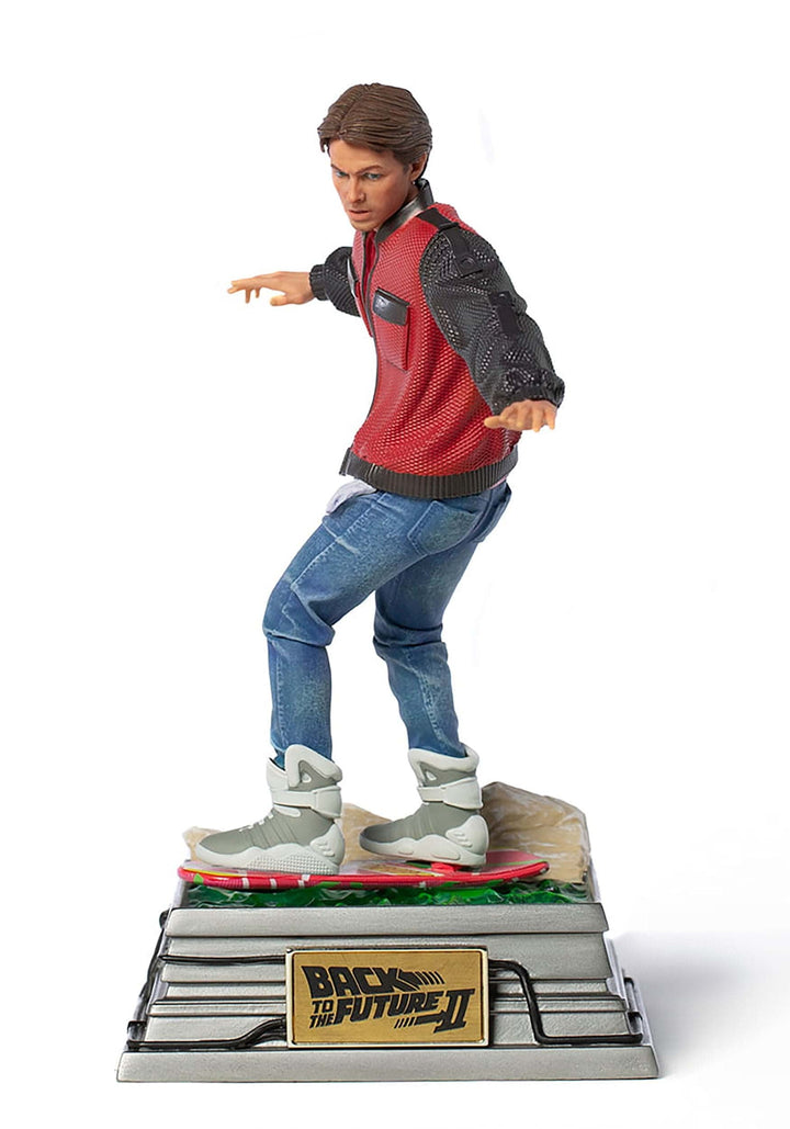 Iron Studios Back to The Future Marty McFly Hoverboard 1/10 Scale Statue Standard 1:10, 1:10