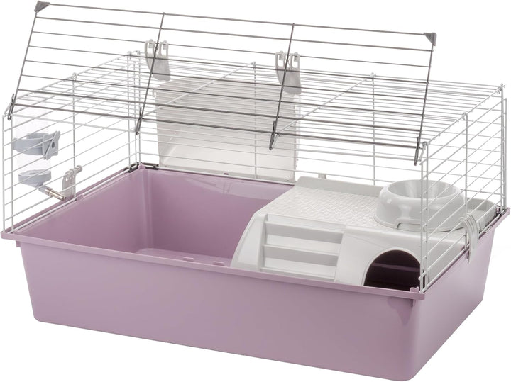 Ferplast Meerschweinchenkäfig, Kleintierkäfig, CAVIE 15 Kleintierzubehör inklusive, 70 x 47 x h 38 c