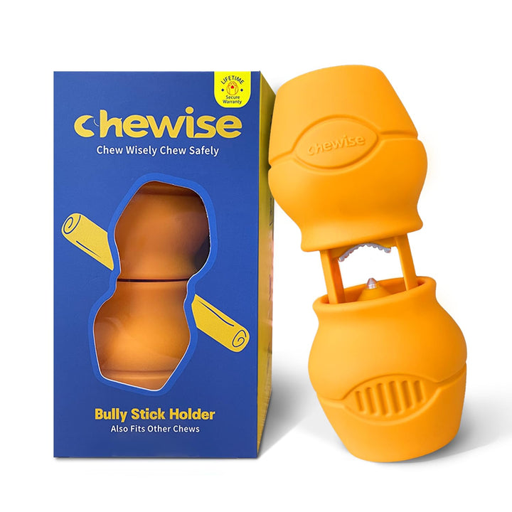 PetClan Chewise Bully Stick Halter – Ultimative Sicherheit & Robustes Design, BPA-frei, Verhindert E