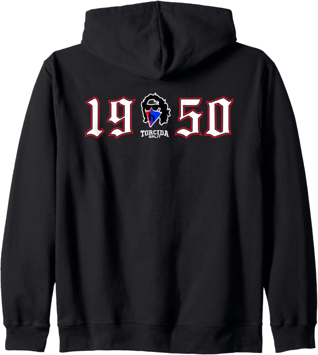 Split 1950 Stadt Torcida stolz Kroatien kroatische Flagge Kapuzenjacke
