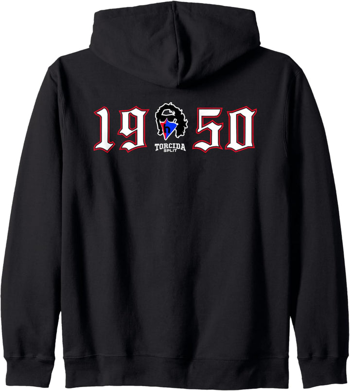 Split 1950 Stadt Torcida stolz Kroatien kroatische Flagge Kapuzenjacke