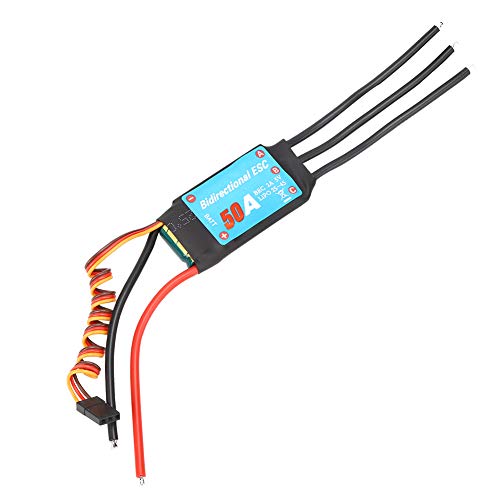 VGEBY ESC Brushless Two-Way Brushless ESC Elektronischer Geschwindigkeitsregler für RC Car Ship Unte