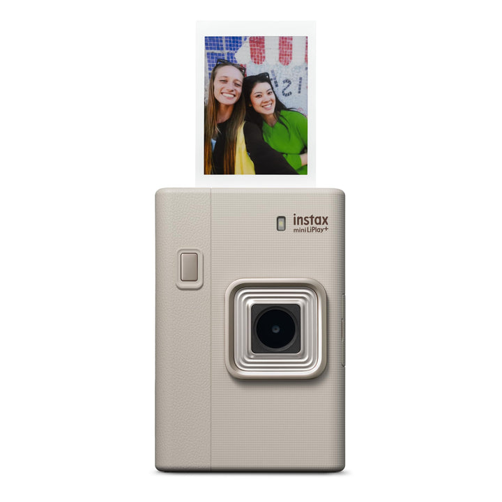 instax mini LiPlay+™ Sand Beige, hybride Sofortbildkamera