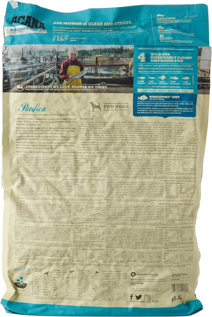 Acana Pacifica Hundefutter, 6 kg