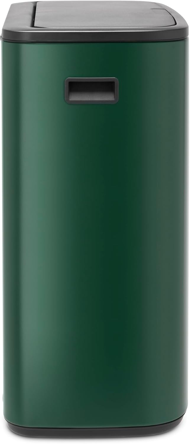Brabantia Recycling-Abfalleimer, Pine Green, 2x 30L 2 Inneneimer (2 x 30L) Pine Green, 2 Inneneimer