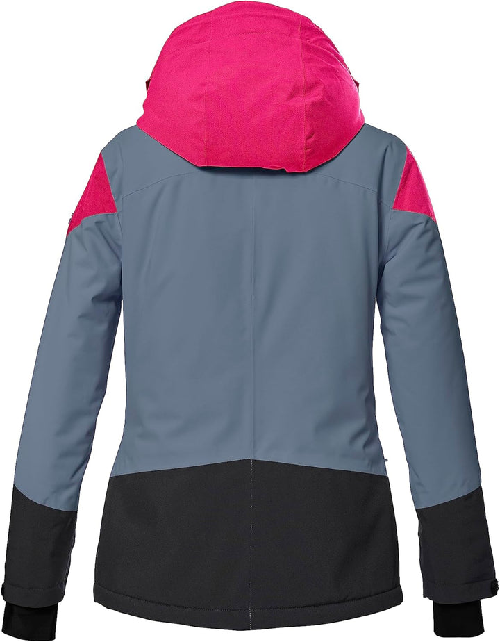 Killtec Mädchen Ksw 151 Grls Ski Jckt Skijacke wasserdicht/Funktionsjacke mit Kapuze und Schneefang