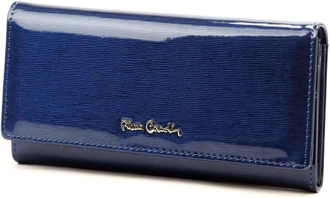 Pierre Cardin Geldtasche für Damen, Frauengeldbörse LINE Portemonnaie, Elegant, Praktisch, Robust, a