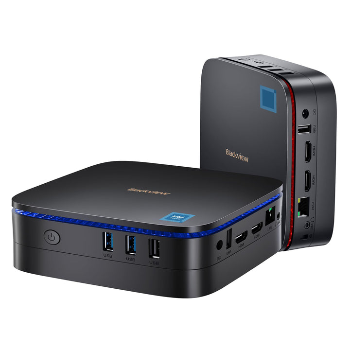 Blackview Mini PC, Intel 12th Gen N95(up to 3.4GHz) Mini Computer Windows 11 mit 16GB DDR4 RAM 512GB