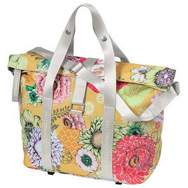 Basil B.V. Basil Bicycle Handbag Bloom Field MIK 29x15x28,5cm Honey Yellow, 29x15x28,5cm Honey Yello