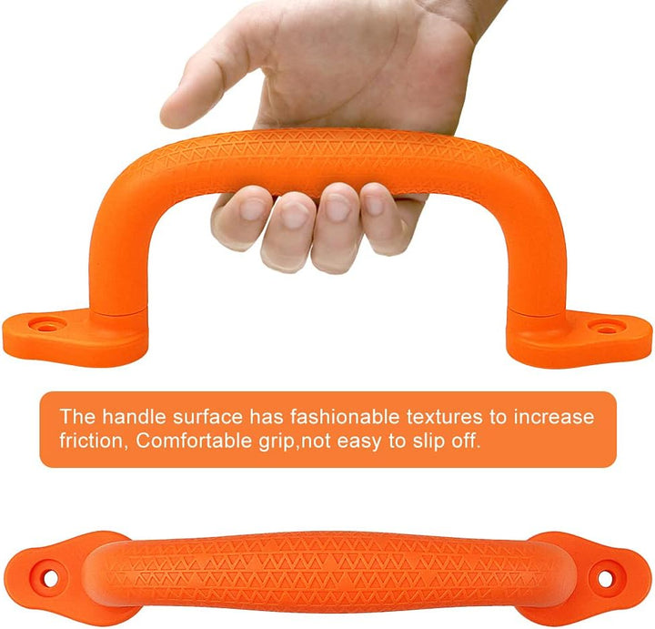 Dolibest Sicherheitsgriffe, 18cm rutschfeste Solide Handgriffe Klettergeräte Greifer Griffe für Spie