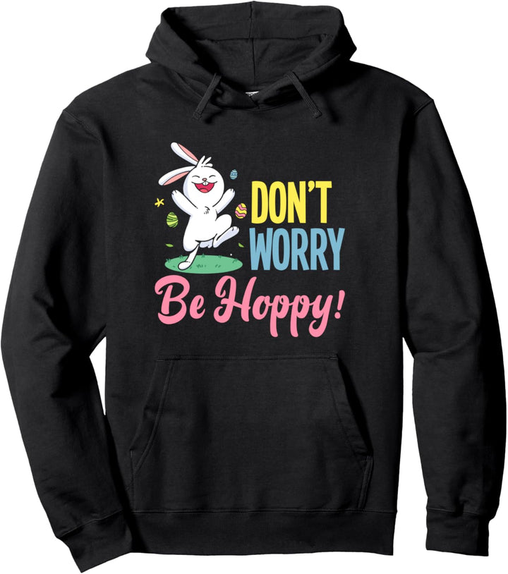 Niedliches Hasen-Hasen-Haustier, Ostern Pullover Hoodie