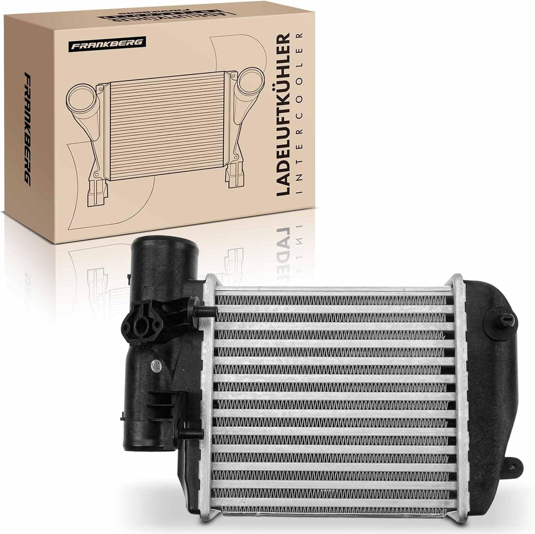 Frankberg 1x Ladeluftkühler Turbokühler Kompatibel mit A6 4F2 C6 2004-2011 A6 Allroad 4FH C6 2006-20