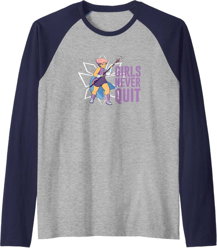 She-Ra Girls Never Quit Raglan
