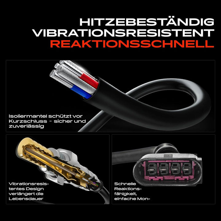 2x Lambdasonde Regelsonde oder Diagnosesonde für A3 A4 A6 A8 Allroad TT Arosa Cordoba Exeo Ibiza Inc