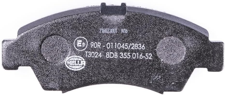 HELLA PAGID 8DB 355 016-521 Bremsbelagsatz - T3024 - Dicke/Stärke: 15.8mm - Bremssystem: Akebono - m