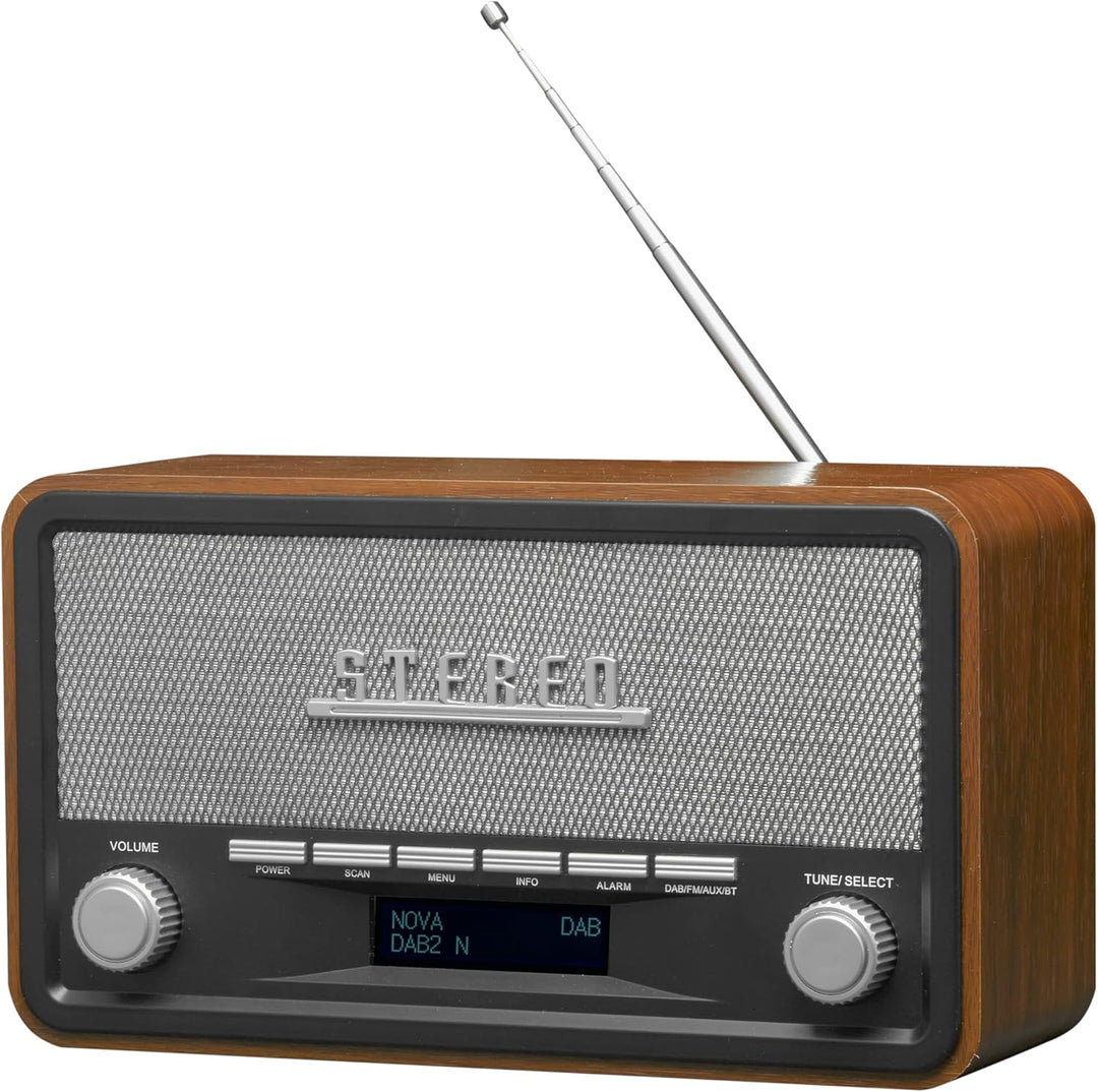 Denver DAB Radio DAB-18, braun Single, Single