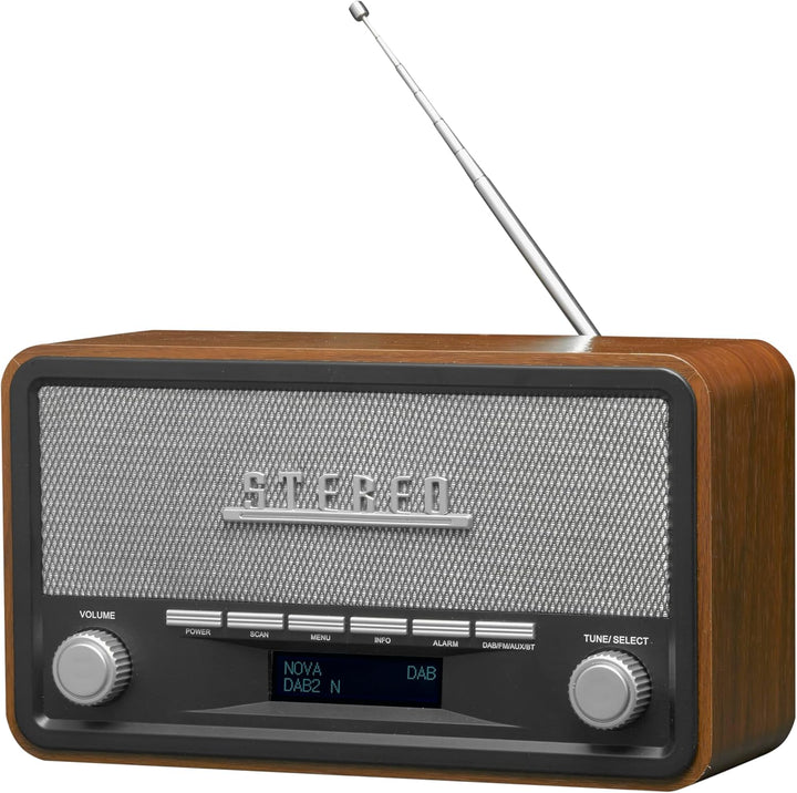 Denver DAB Radio DAB-18, braun Single, Single