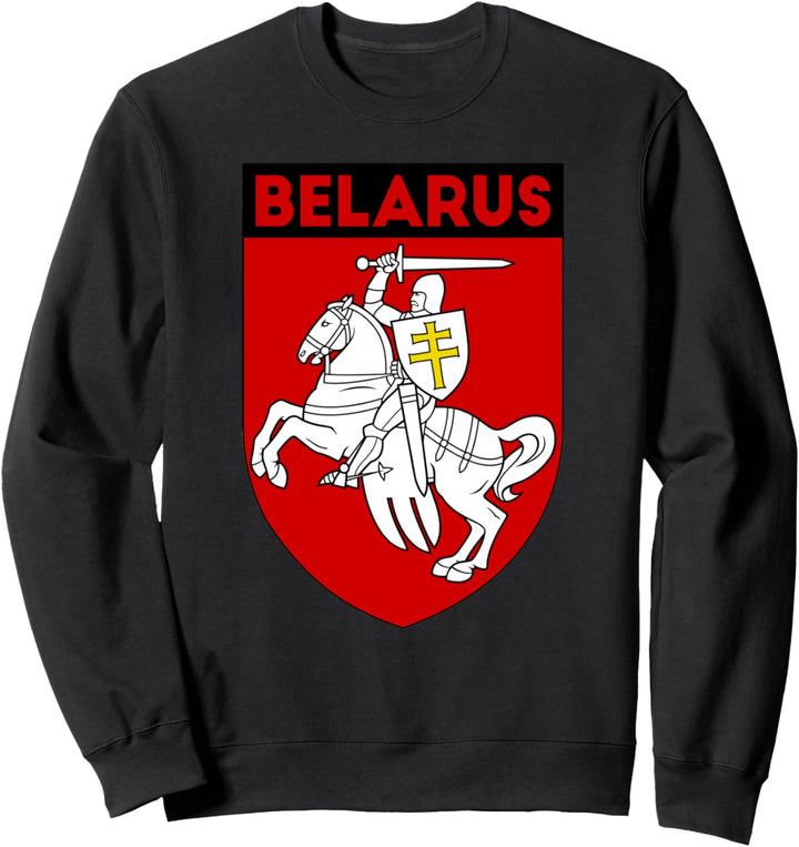 Belarus Pahonia Shirt Flag Crest Belarus Coat of Arms Sweatshirt