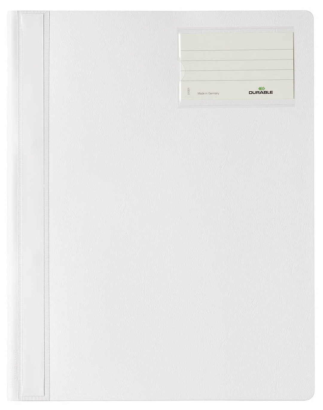 Durable Schnellhefter für A4 Überbreite, weiss, 25er Packung, 250002, weiss