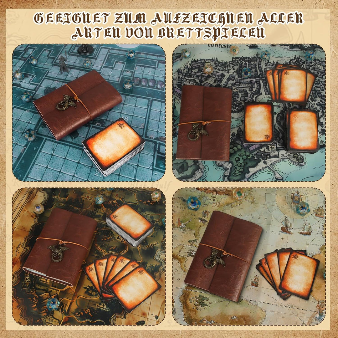 Zauberspruch-Kartenhalter für DnD/RPG, Taschen-Zauberbuch und Referenzkartenhalter, Foliant of Recol