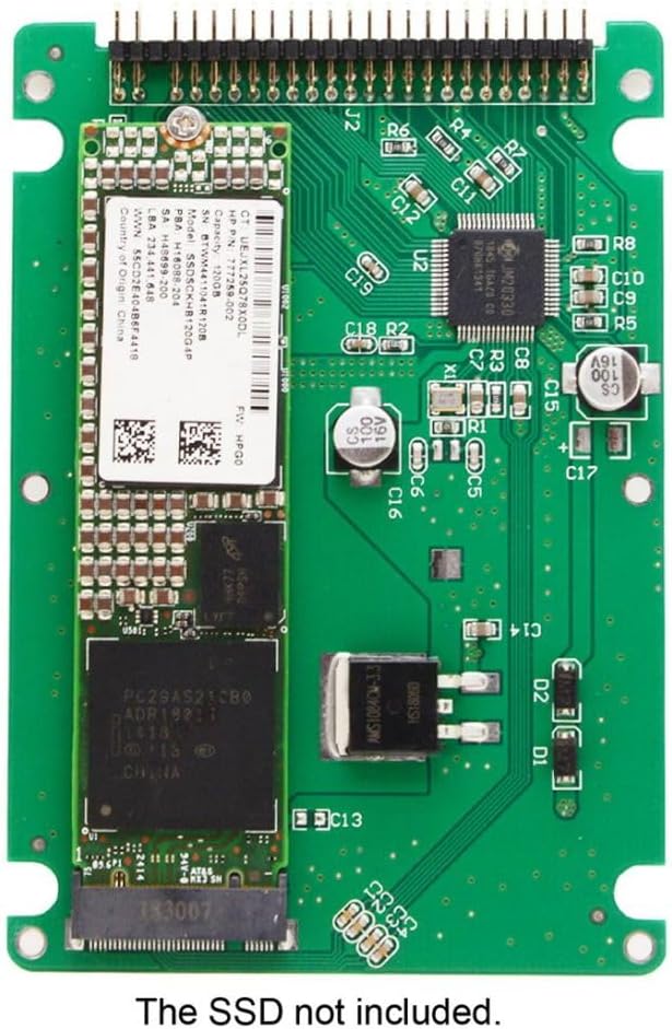 chenyang M.2 NGFF B/M-Key SATA SSD auf IDE 44Pin 2,5 Zoll Festplattengehäuse für Laptop SATA NGFF SS