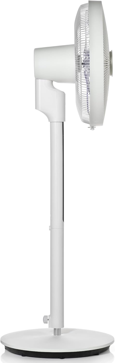 VIOLA Leiser und leistungsstarker Standventilator mit Fernbedienung, 32 Geschwindigkeiten, 9 Flügel,