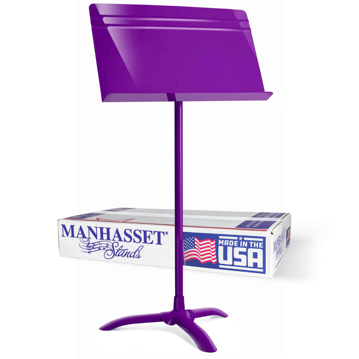 Manhasset Symphony Notenpult (lila) 4801-P Lila lackiert Einheit, Lila lackiert Einheit