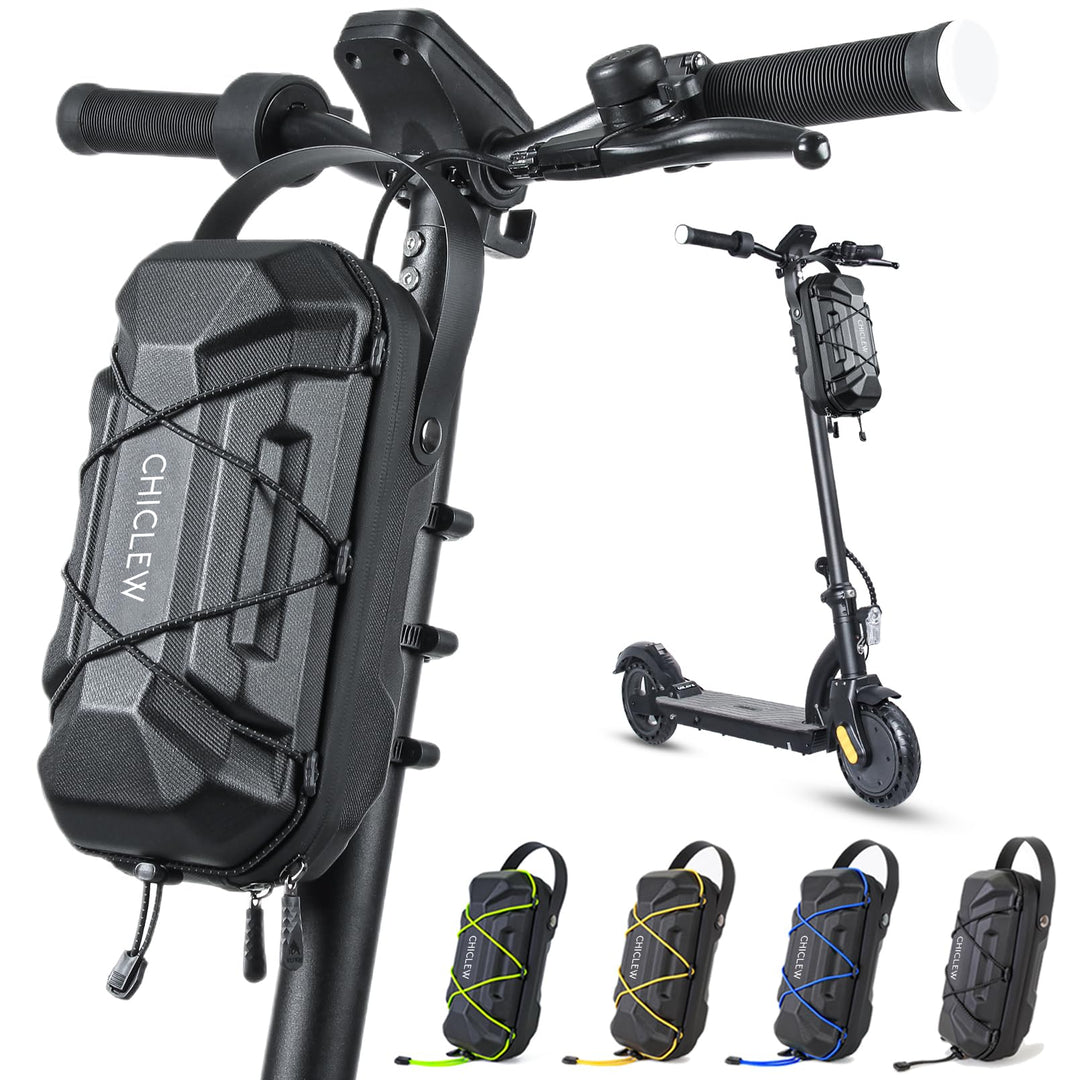 CHICLEW 3L Grosse Kapazität Scooter Tasche, Schnellverschluss Wasserdichte E Roller Tasche, Tragbare
