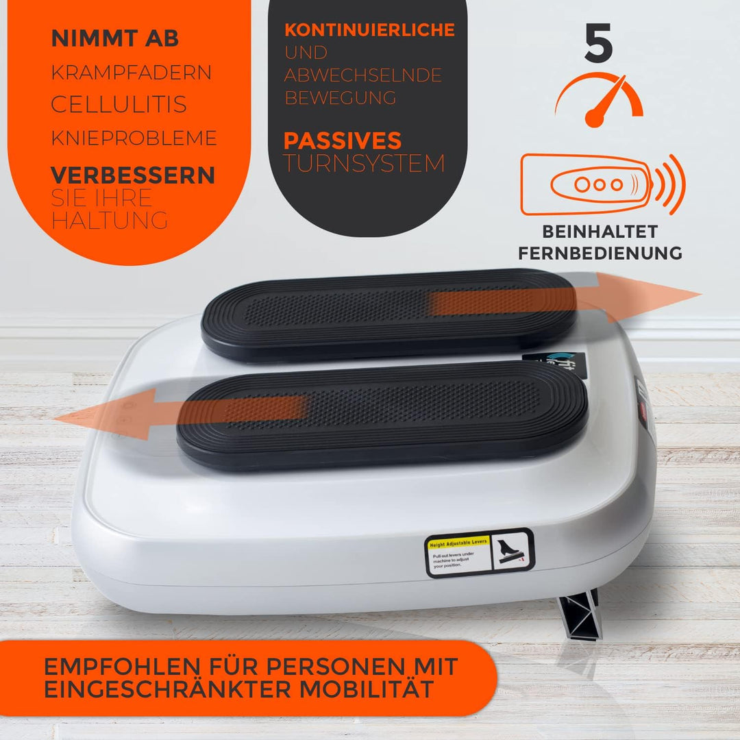 Bonplus BP | Erwachsene Leg Exerciser | Fitlegs | inklusive Fernbedienung | Passive Gymnastik | 5 In