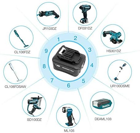 FengBP®12V 4000mAH 4.0Ah Li-ion Elektrowerkzeuge Ersatzakku für Makita BL1040B BL1040 BL1041B BL1021