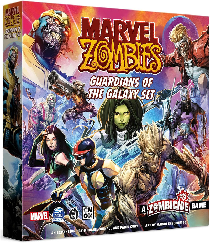 Marvel Zombies Guardians of The Galaxy Expansion - Strategie-Brettspiel, kooperatives Spiel für Kind