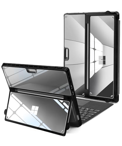 Omnpak Tasche für iPad Pro 12,9 Zoll, schützende Tablet Hülle mit Elektronik Organizer für iPad Penc
