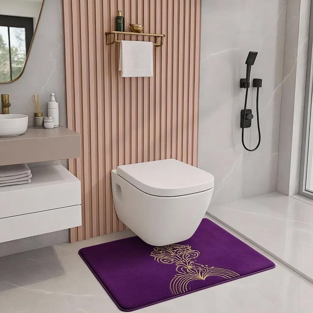 Toilettendeckel mit Absenkautomatik, Einfache Montage, Antibakteriell & UV-beständig, Quick-Release-