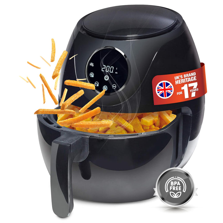 Linsar - Heissluftfritteuse 3l - 3 in 1 XL Airfryer - Fritteuse ohne Öl - Air Fryer mit digitalem LE