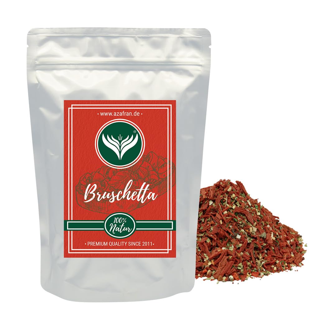 Azafran Bruschetta Gewürz I Gewürzzubereitung | Kräuter getrocknet 500g 500 g (1er Pack), 500 g (1er