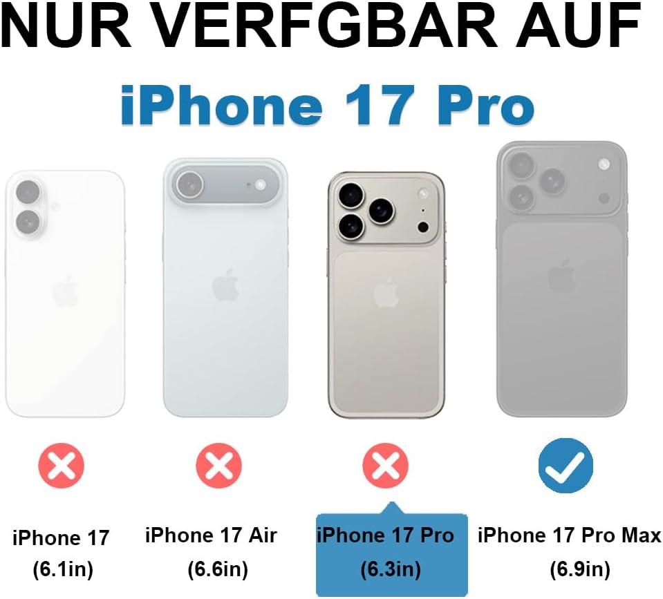 UnnFiko Emily in Paris Handyhüllen iPhone 17 Pro,3D Vintage Kamera lustige kreative hülle mit abnehm